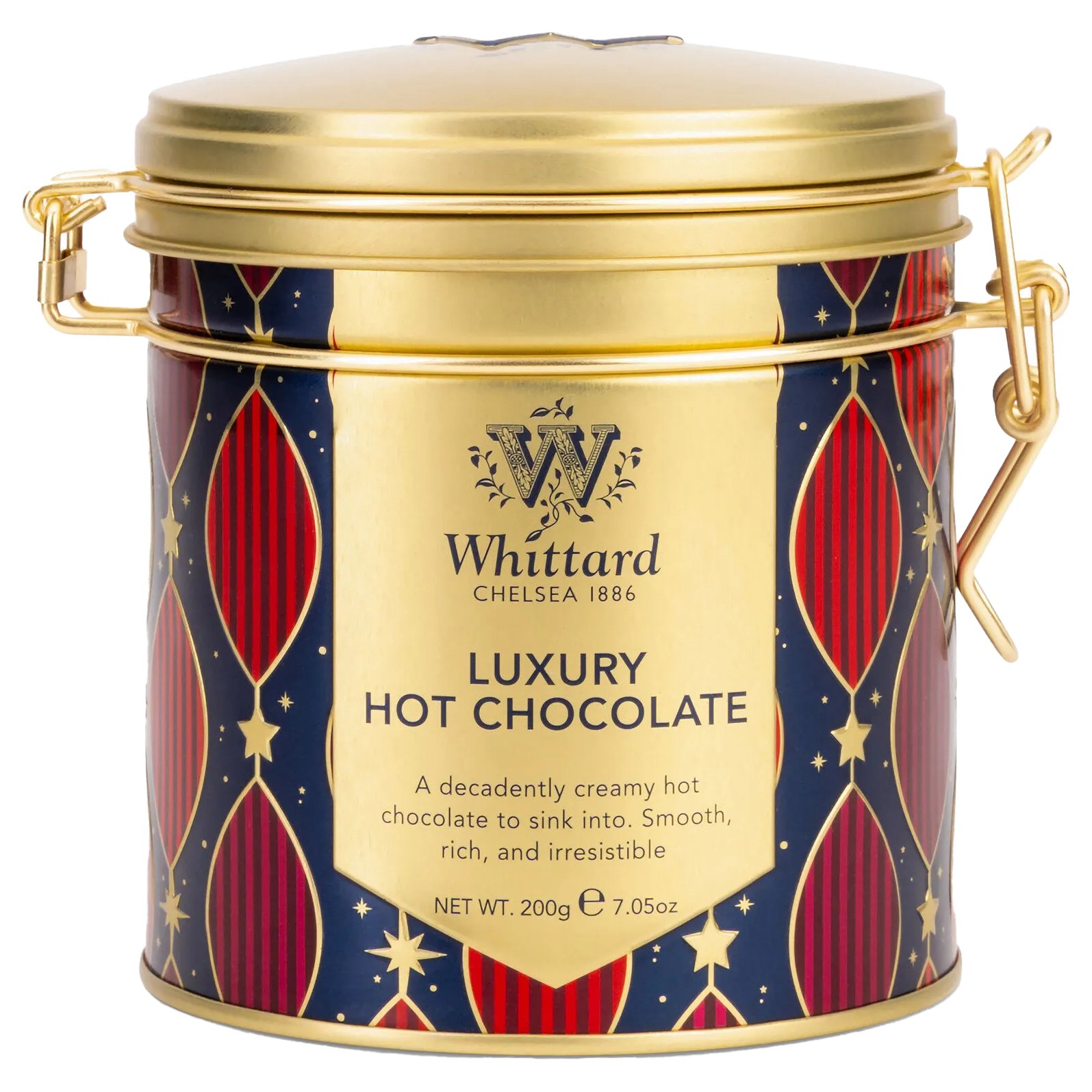 Whittard Luxury Hot Cocoa Clip Top Tin, 7.05 oz | Central Market