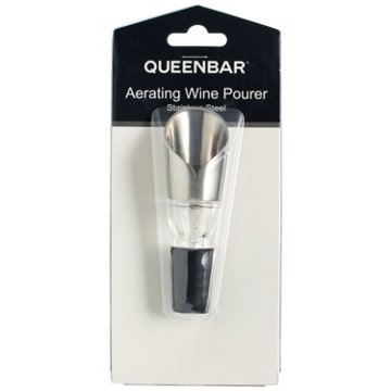 Queenbar Stainless Steel Aerating Wine Pourer