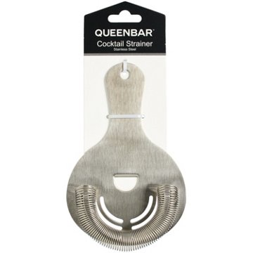 Queenbar Stainless Steel Cocktail Strainer
