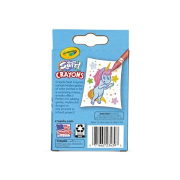 Crayola Swirl Crayons, 24 ct