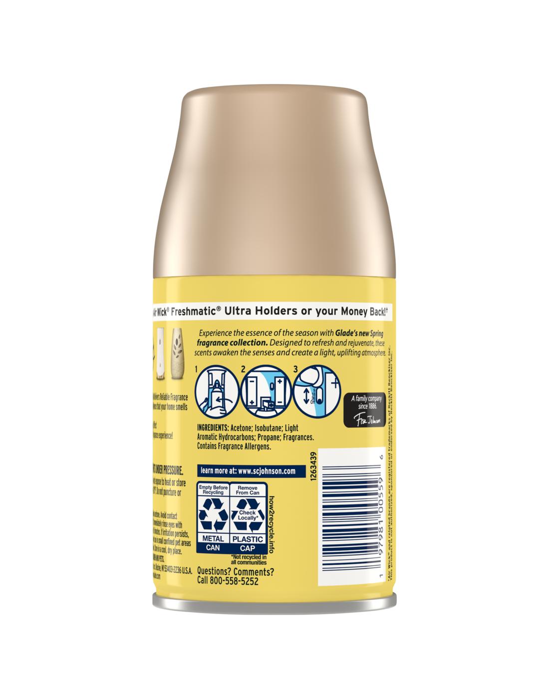 Glade Large Automatic Spray Refill - Lemon Zest And Poppy; image 2 of 2