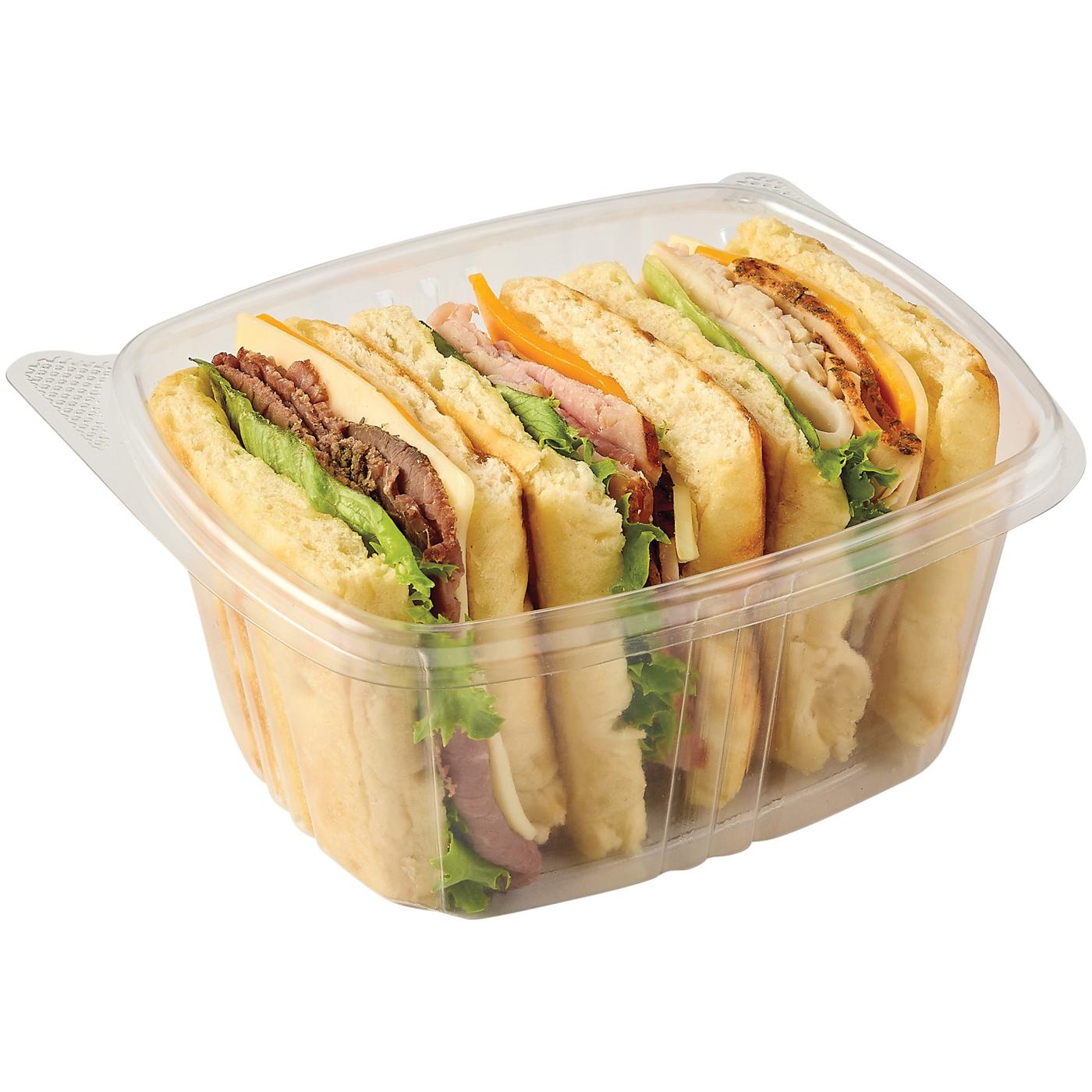 Meal Simple by H-E-B Ciabatta Slider Trio; image 1 of 3