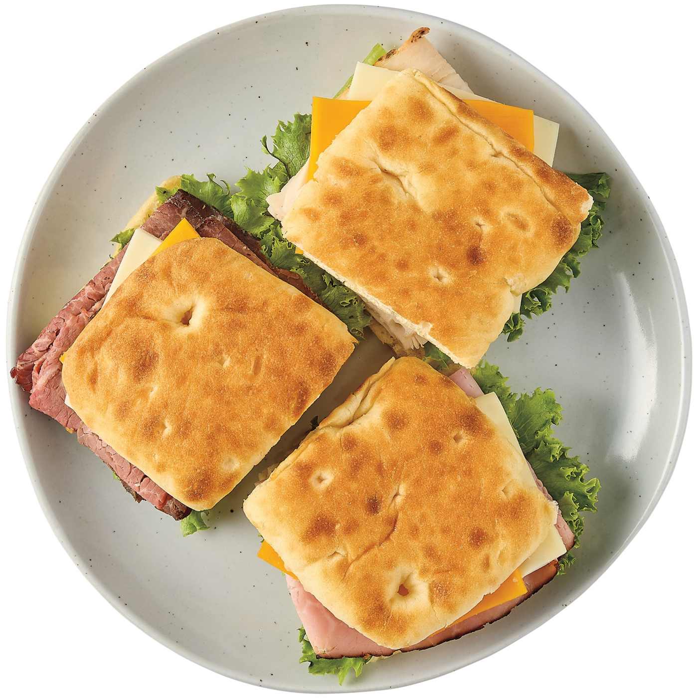 Meal Simple by H-E-B Ciabatta Slider Trio; image 2 of 3