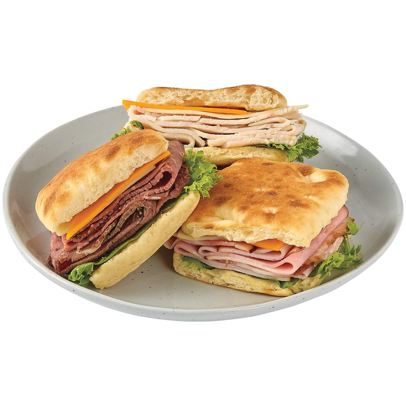 Meal Simple by H-E-B Ciabatta Slider Trio; image 3 of 3