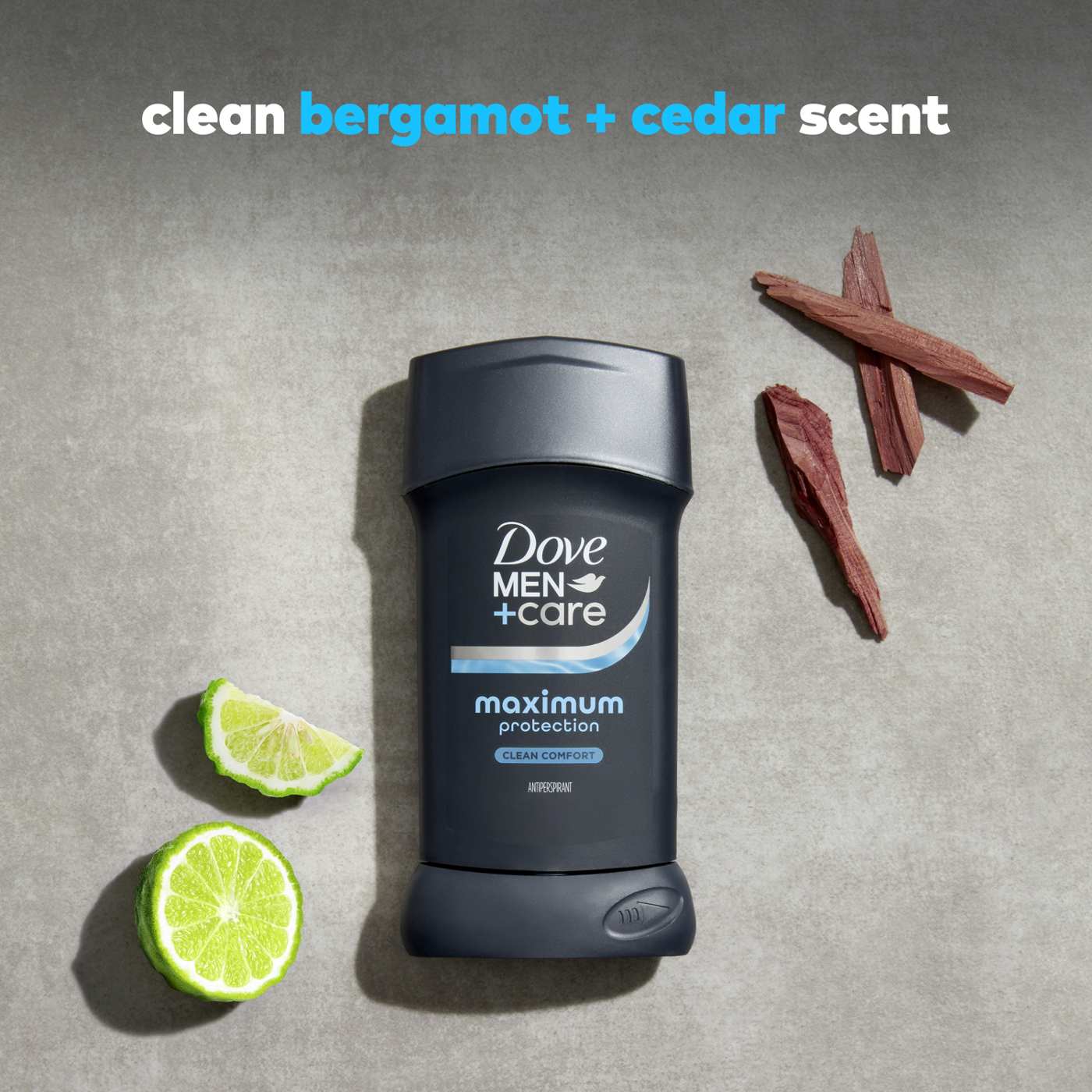 Dove Men+Care Maximum Protection 96 Hr Invisible Solid Antiperspirant Deodorant - Clean Comfort; image 4 of 4
