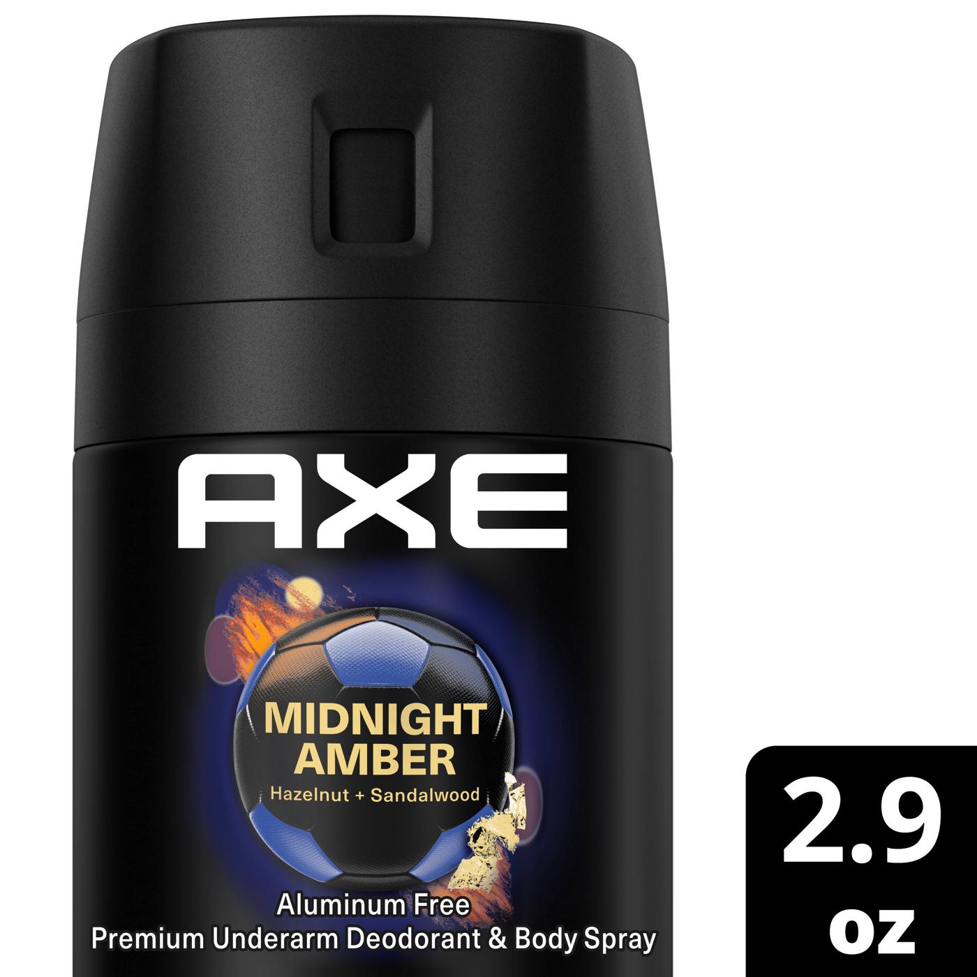 AXE 72 Hr Fine Fragrance Collection Aluminum Free Body Spray - Midnight Amber; image 3 of 4