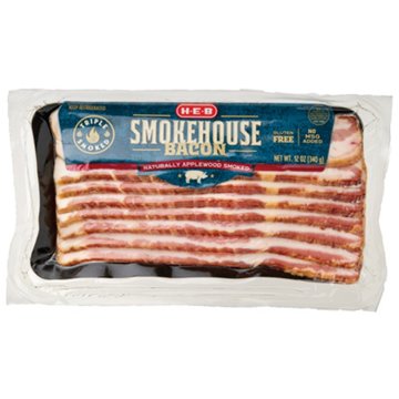 H-E-B Smokehouse Bacon, 12 oz