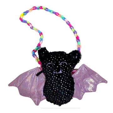 Olly & Me Faux Fur & Sequin Bat Bag