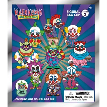 Monogram International Killer Klowns Figural Bag Clip Blind Pack - Series 2