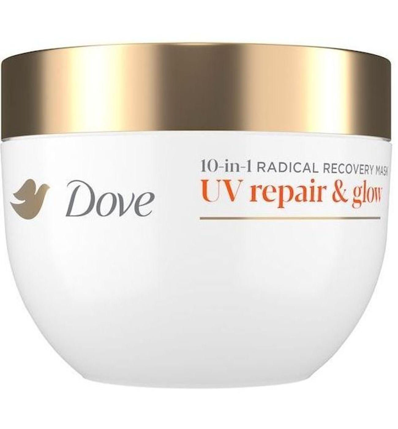 Dove 10-in-1 UV Radical Recovery UV Repair & Glow Hair Mask; image 1 of 2