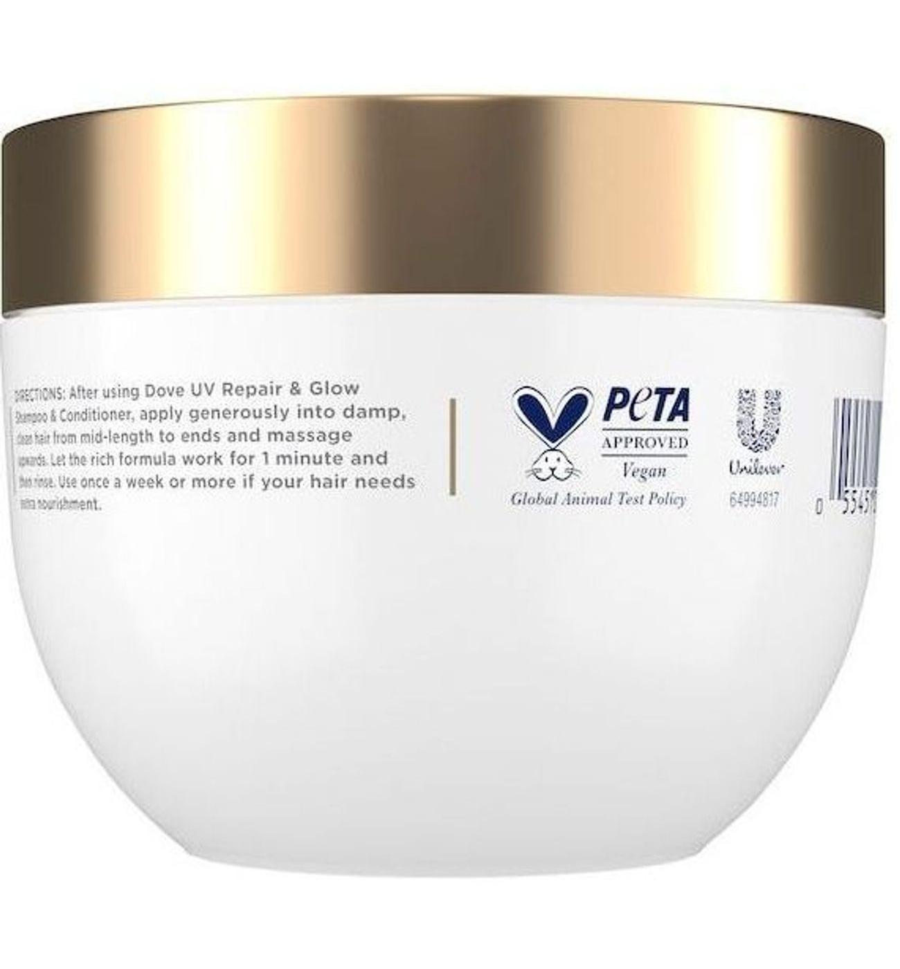Dove 10-in-1 UV Radical Recovery UV Repair & Glow Hair Mask; image 2 of 2