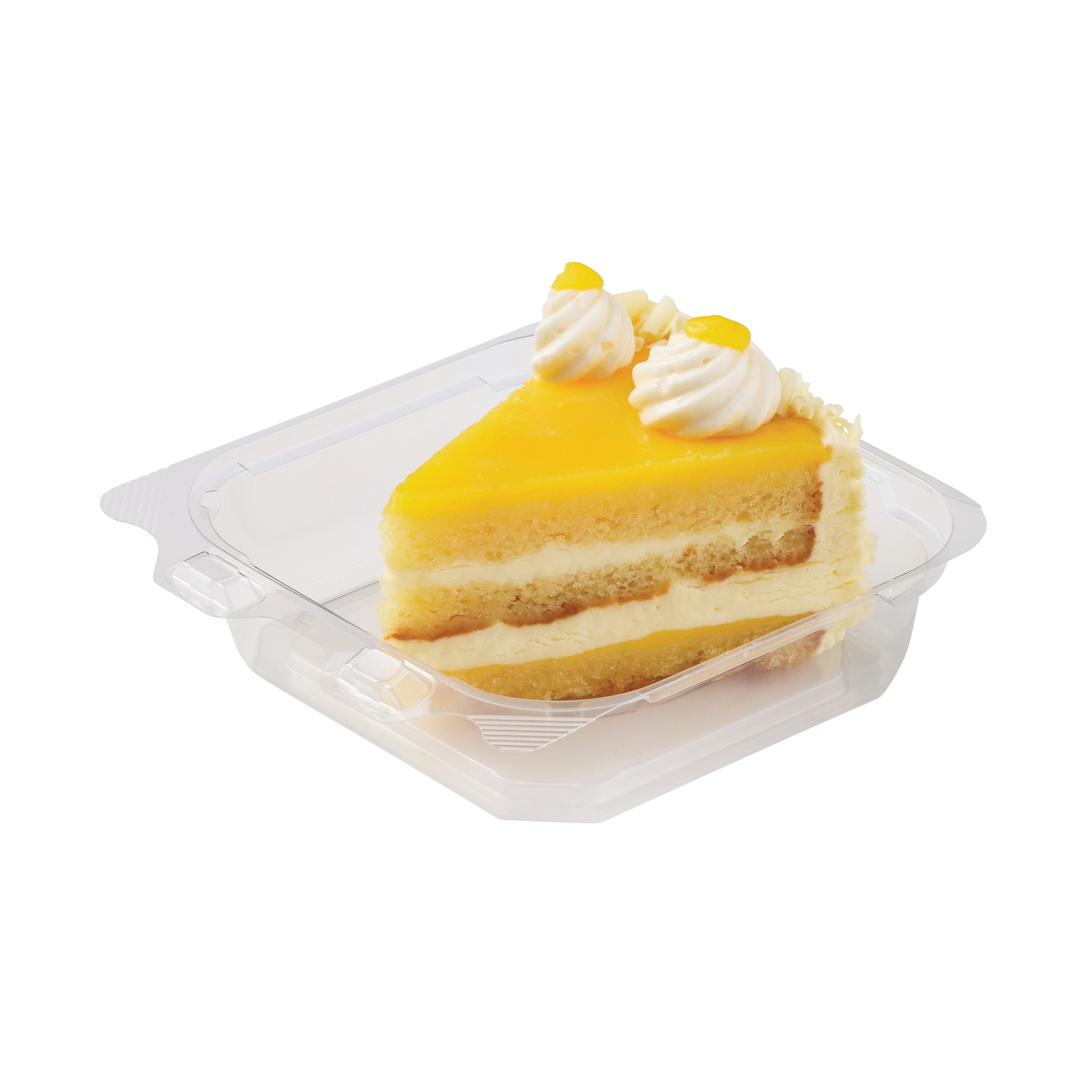 La Rocca Lemon Mousse Cake Slice - Shop Standard cakes at H-E-B