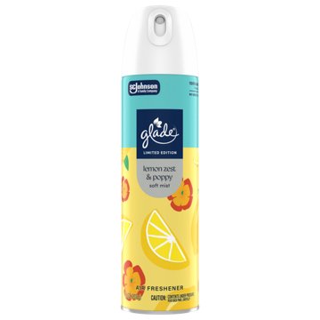 Glade Air Freshener Room Spray - Lemon Zest & Poppy