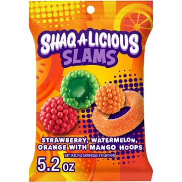 Shaq-A-Licious Slams Crunchy & Chewy Candy