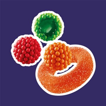 Shaq-A-Licious Slams Crunchy & Chewy Candy