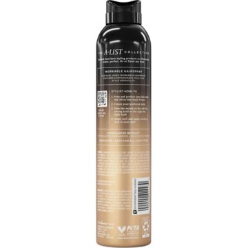 TRESemmé A-List Collection Workable Hairspray - Golden Vanilla & Sandalwood