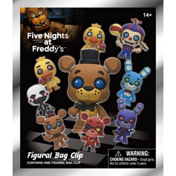 Monogram International Five Nights at Freddy's Figural Bag Clip Blind Pack