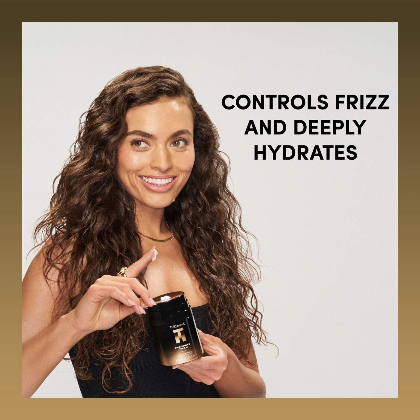 TRESemmé Frizz Control Smoothing Hair Styling Cream; image 4 of 6