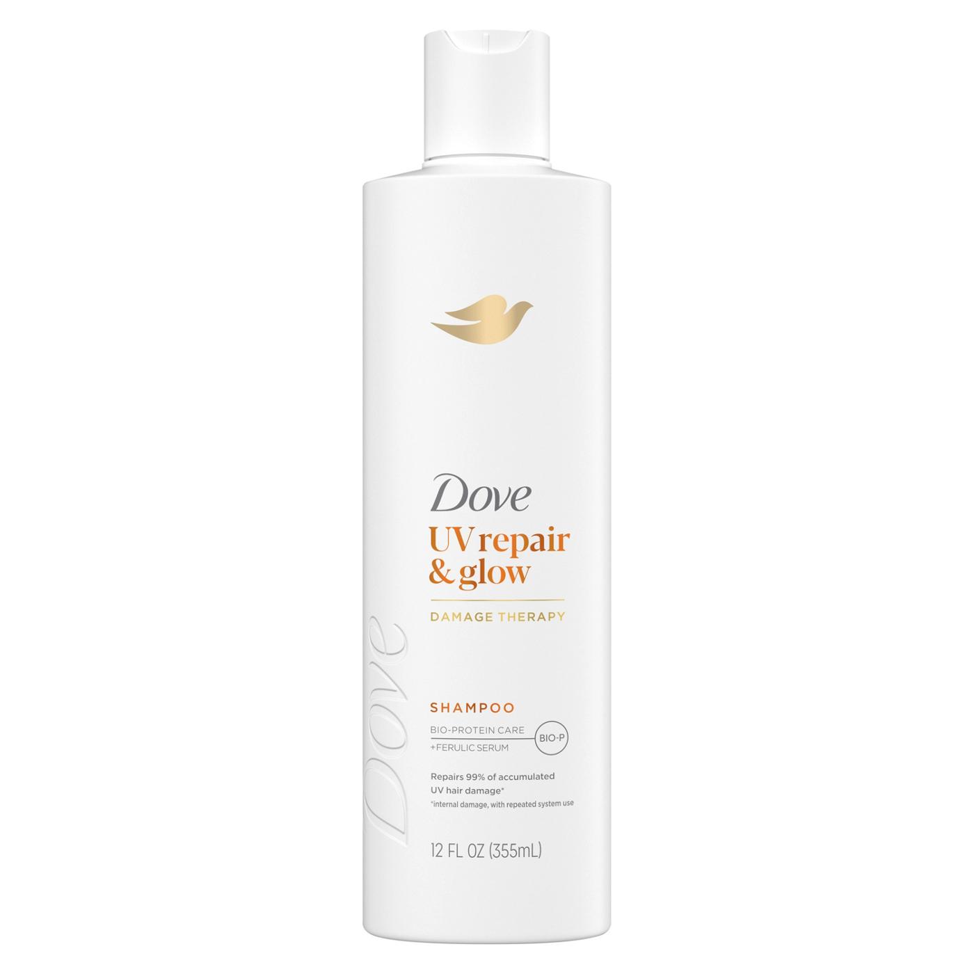 Dove Damage Therapy Shampoo UV Repair & Glow; image 1 of 9