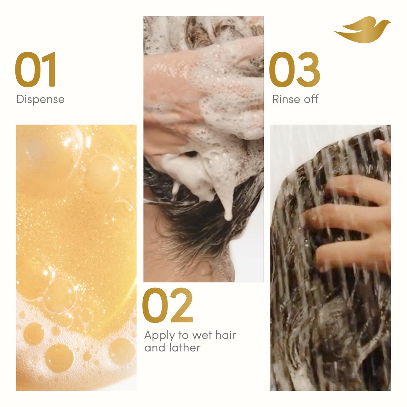 Dove Damage Therapy Shampoo UV Repair & Glow; image 4 of 9