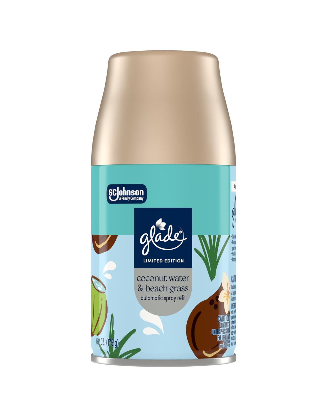 Glade Automatic Spray Refill - Coconut Water & Beach Grass; image 1 of 2