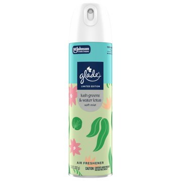 Glade Soft Mist Air Freshener - Lush Greens & Water Lotus