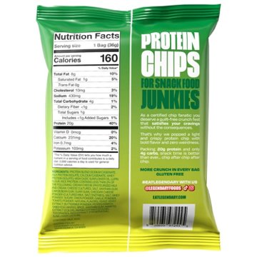 Legendary Foods Jalapeno Cheddar Popped 20g Protein Chips