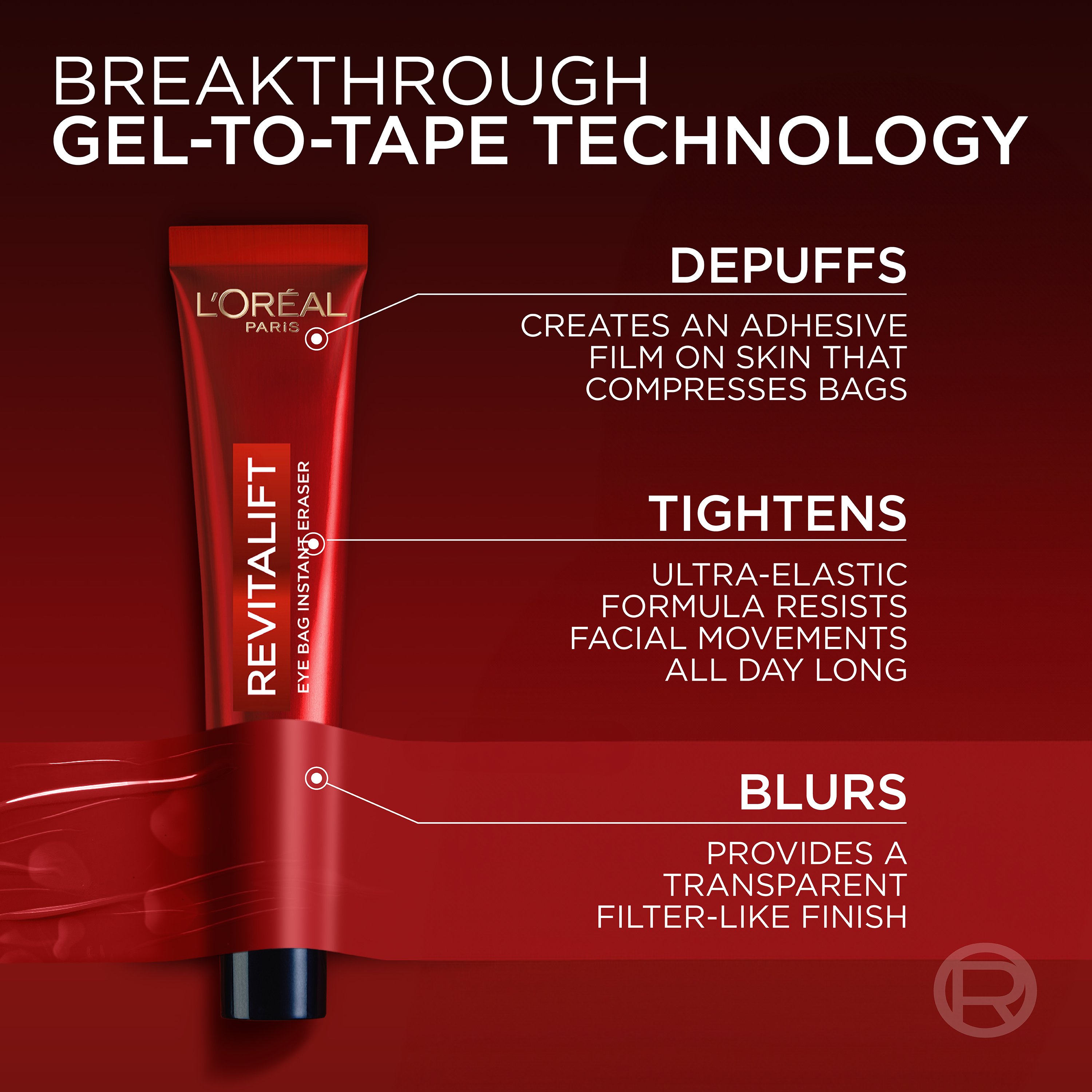 L'Oréal Paris Revitalift Triple Power Eye Bag Eraser - Shop Eye