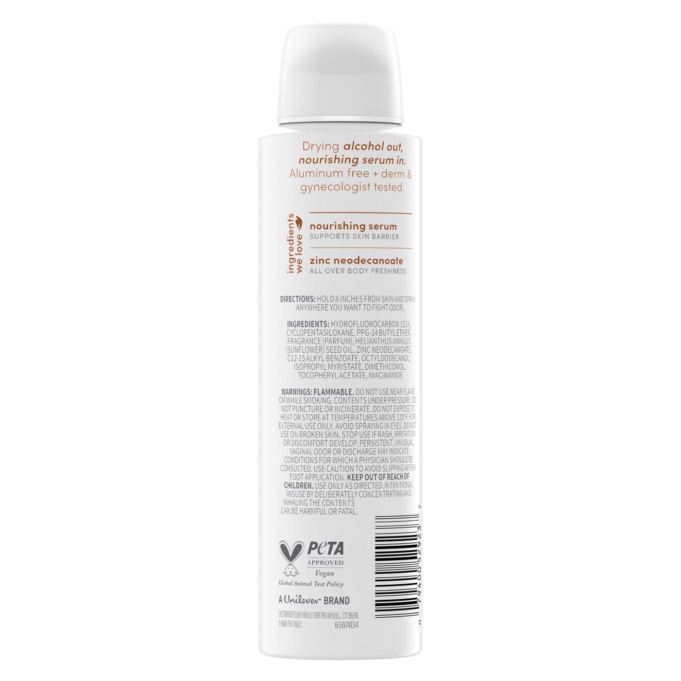 Dove Aluminum Free Sensitive Whole Body Deodorant Spray - Coconut & Vanilla; image 7 of 7