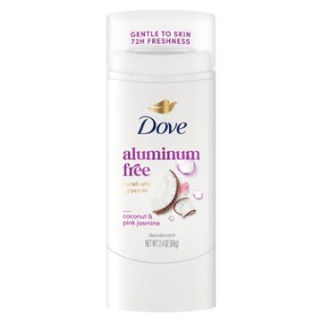 Dove Women Aluminum Free Deodorant Solid - Coconut & Pink Jasmine