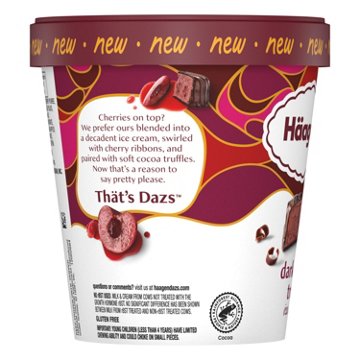 Häagen-Dazs Dark Cherry Truffle Ice Cream