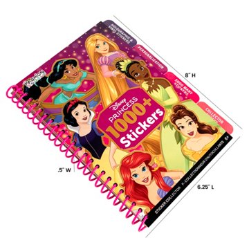 Fashion Angels Disney Princess 1000+ Stickers Book
