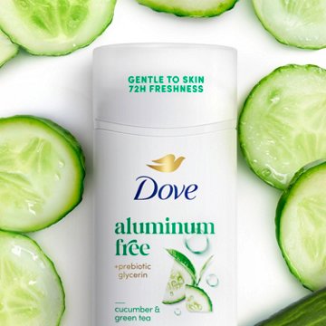 Dove Women Aluminum Free Deodorant Solid - Cucumber & Green Tea