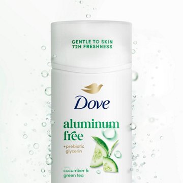 Dove Women Aluminum Free Deodorant Solid - Cucumber & Green Tea