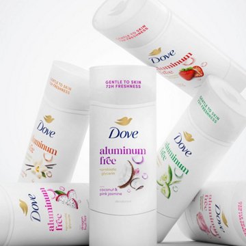 Dove Women Aluminum Free Deodorant Solid - Rose Mist