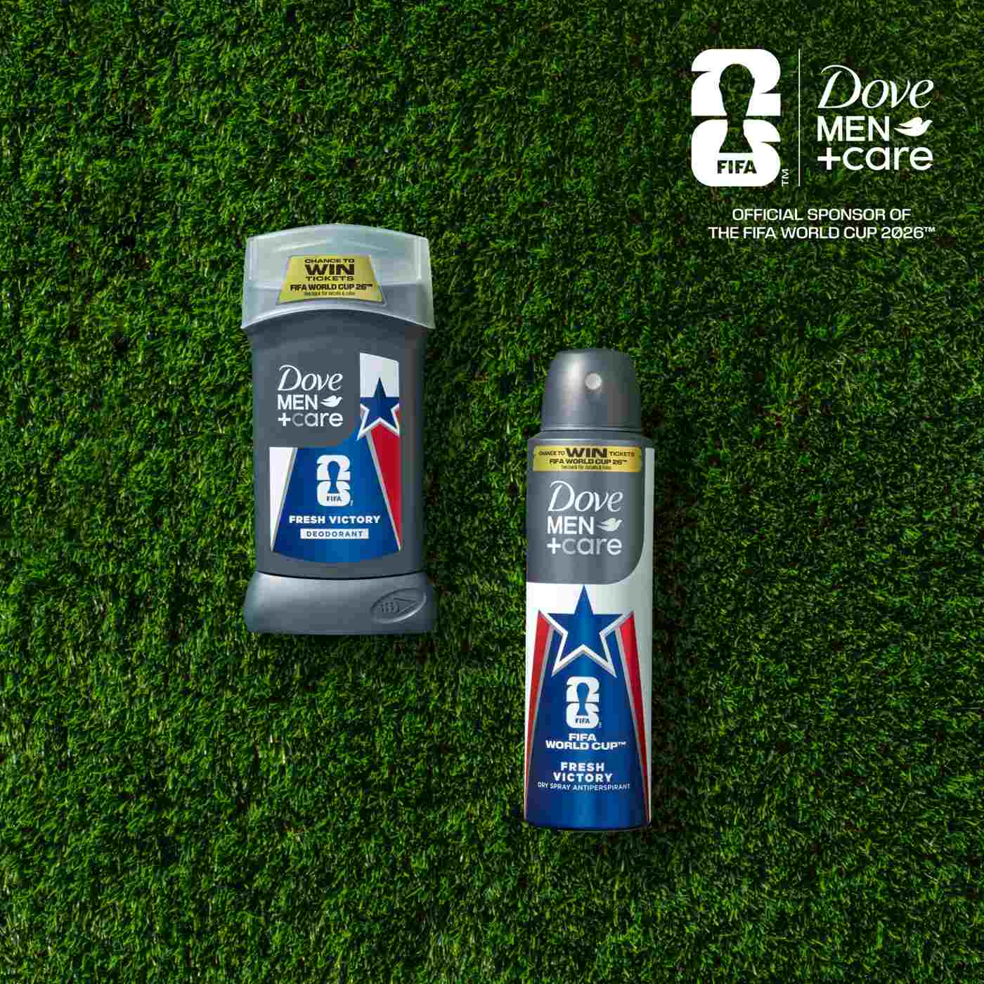 Dove Men+Care Limited Edition Fifa Antiperspirant Dry Spray Deodorant - Fresh Victory; image 5 of 8