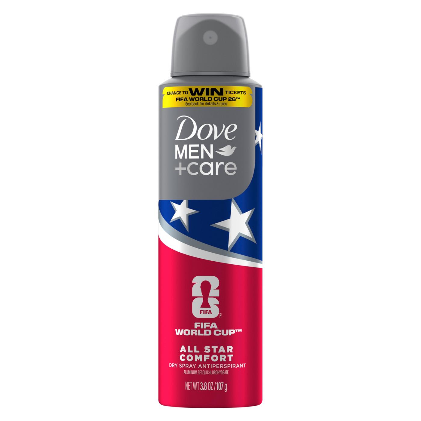 Dove Men+Care Limited Edition Fifa Antiperspirant Dry Spray Deodorant -  All Star; image 1 of 7