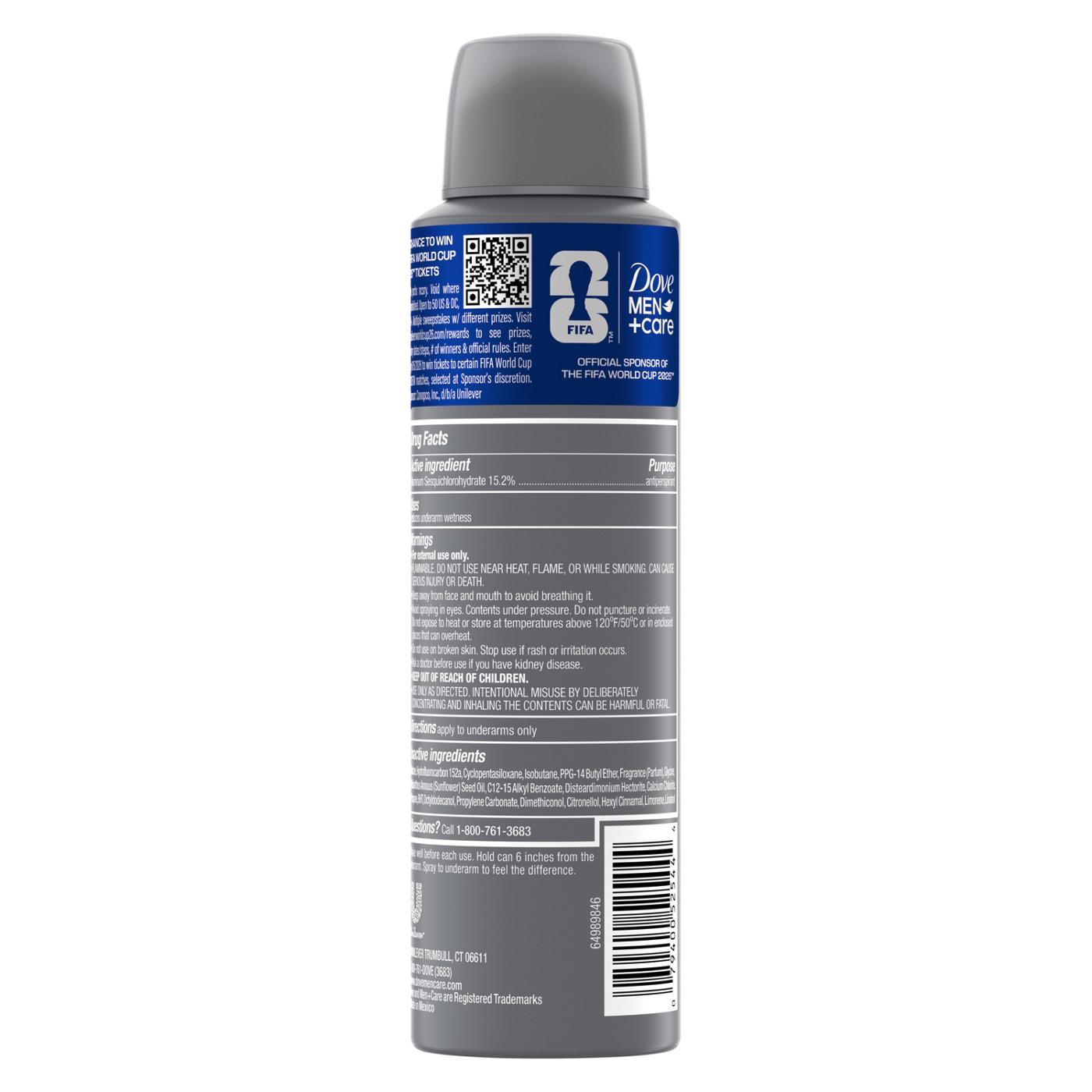 Dove Men+Care Limited Edition Fifa Antiperspirant Dry Spray Deodorant -  All Star; image 2 of 7