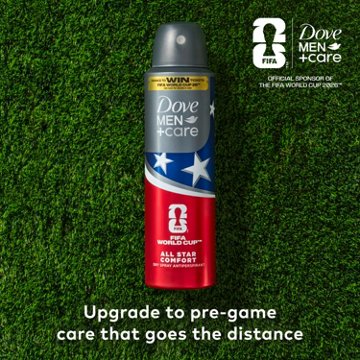 Dove Men+Care Limited Edition Fifa Antiperspirant Dry Spray Deodorant -  All Star