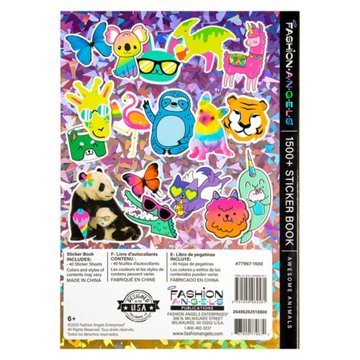 Fashion Angels 1500+ Animal Stickers Book - Series 7
