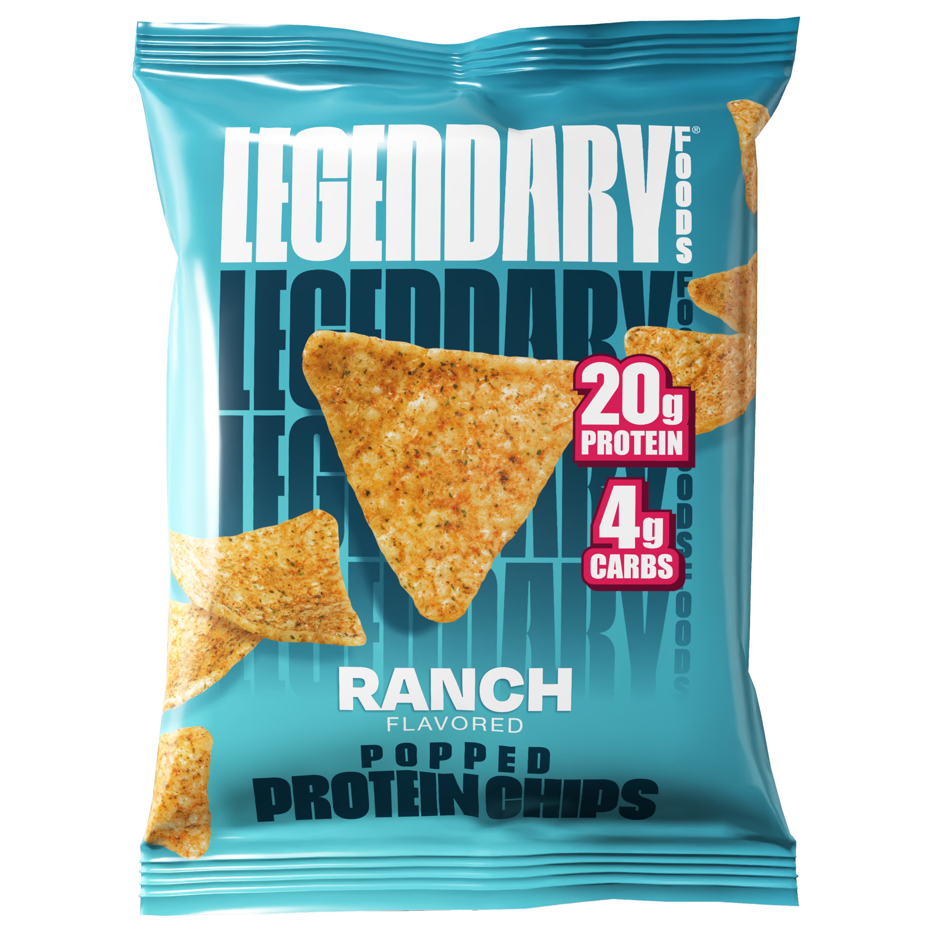 Legendary Foods Ranch Popped 20g Protein Chips - Shop Chips at H-E-B