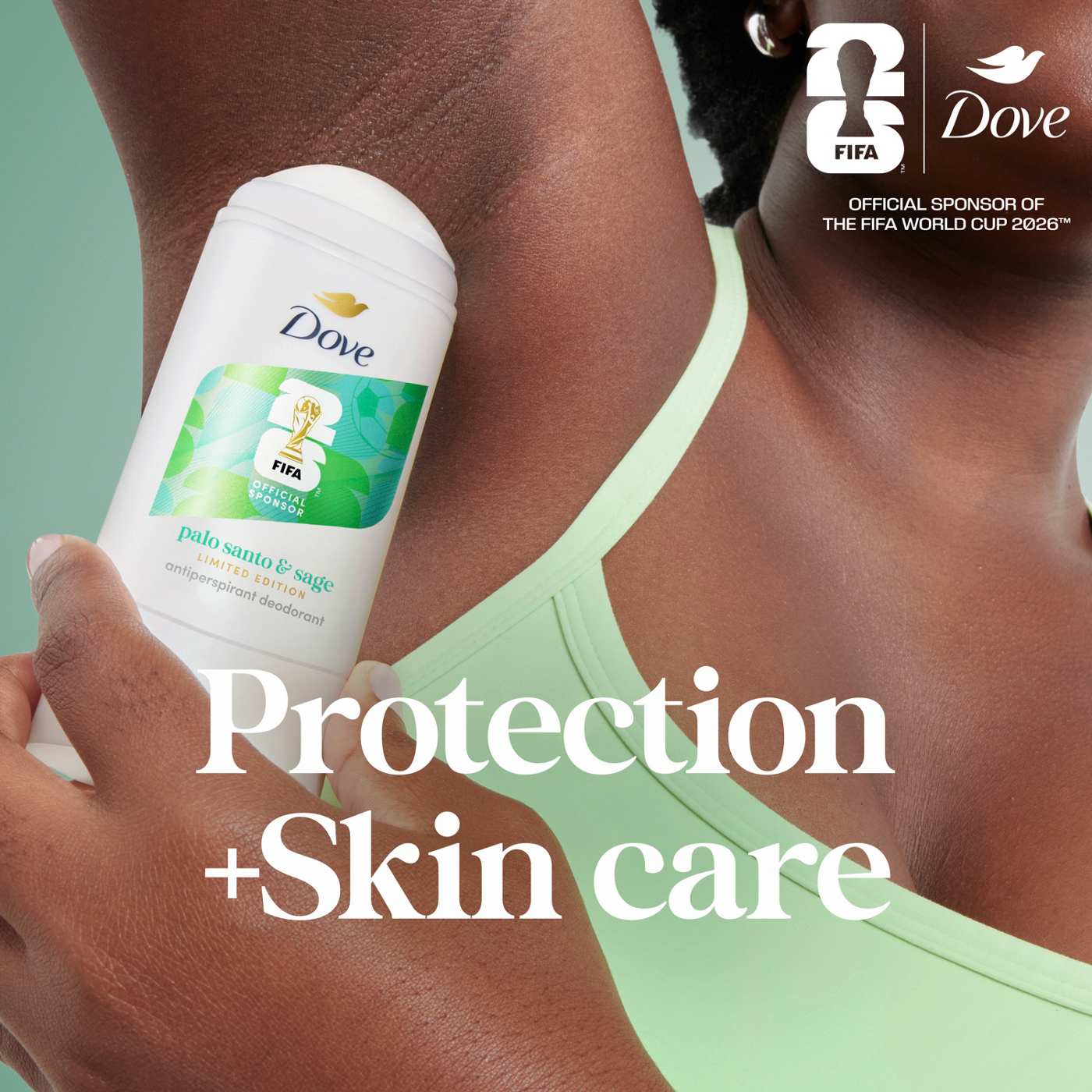 Dove Women Limited Edition Fifa Antiperspirant Deodorant Solid - Palo Santo & Sage FIFA; image 2 of 6