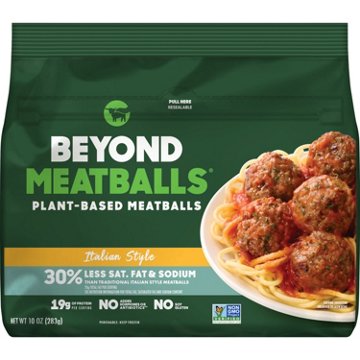 Beyond Meat Plant Based Meatballs - Italian Style, 10 oz