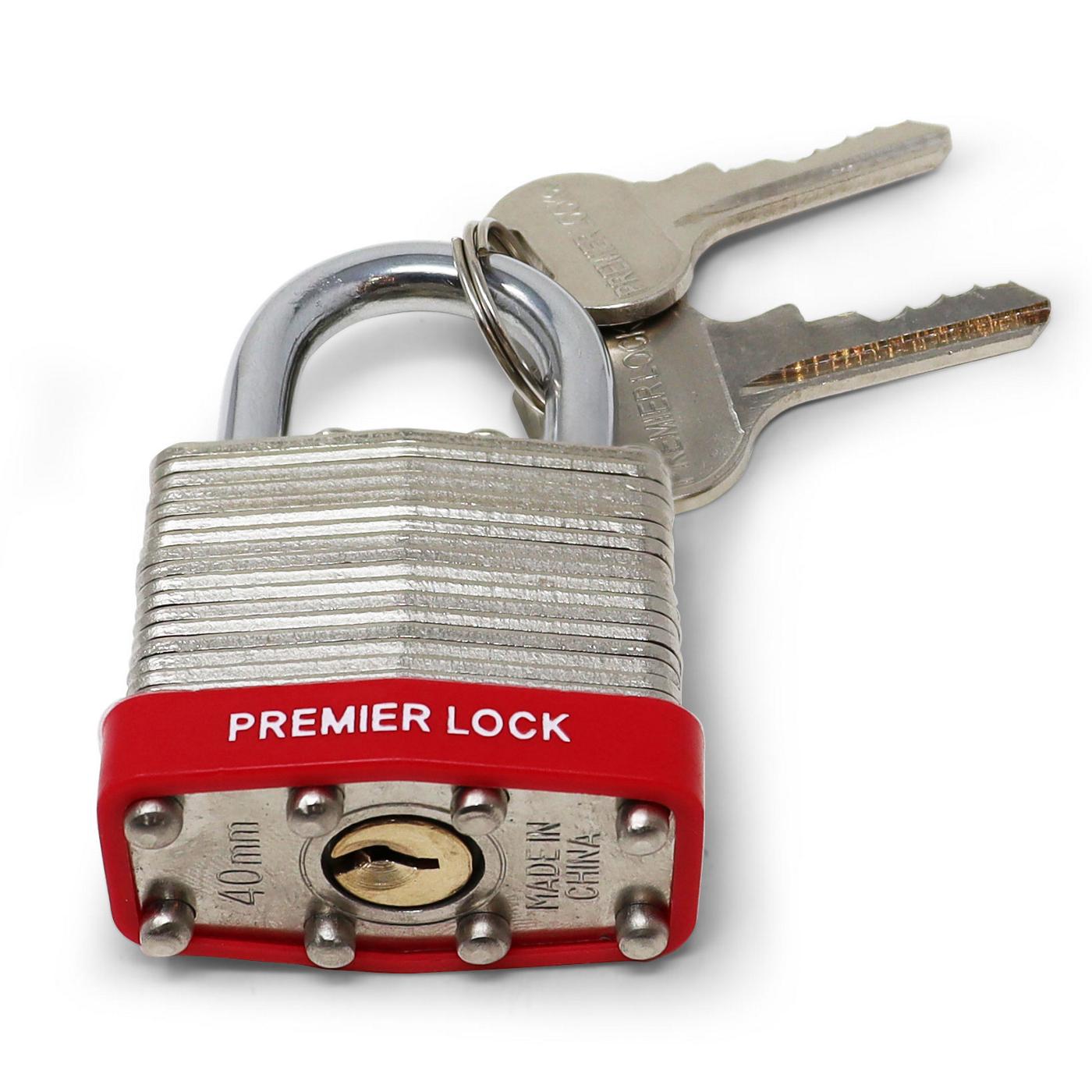 Premier Lock Laminated Padlock; image 2 of 5
