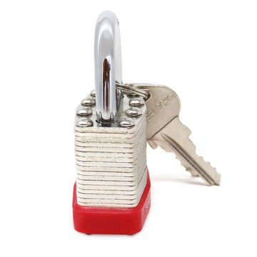 Premier Lock Laminated Padlock, 1.5''