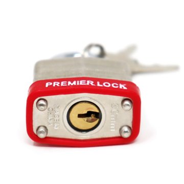 Premier Lock Laminated Steel Padlock, 1.25''
