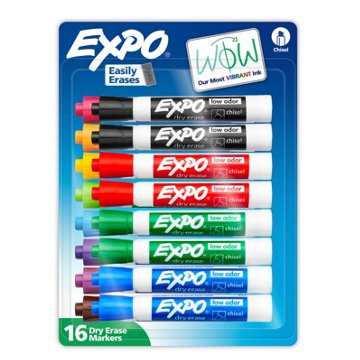 EXPO Low Odor Dry Erase Markers - Assorted Ink