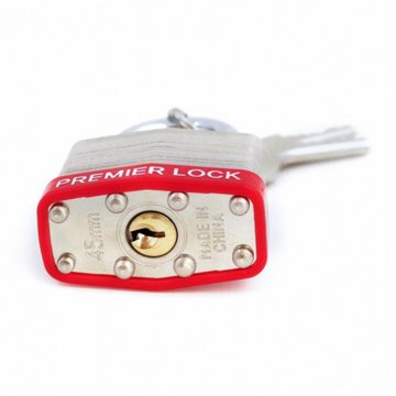 Premier Lock Laminated Steel Padlock, 1.75''