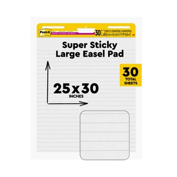 Post-it Super Sticky Easel Pad, 25'' x 30''