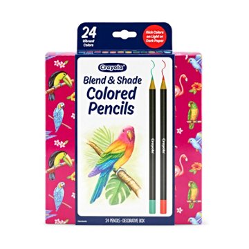 Crayola Blend & Shade Colored Pencils, 24 pk